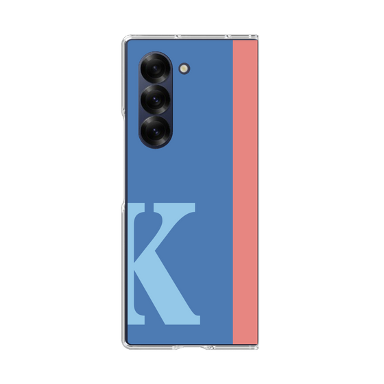 Clear Case［ オリジナル - initial color line - K blue ］