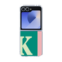 Clear Case［ オリジナル - initial color line - K green ］