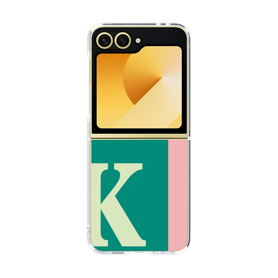 Clear Case［ オリジナル - initial color line - K green ］