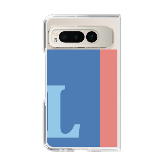 Clear Case［ Original - initial color line - L blue ］