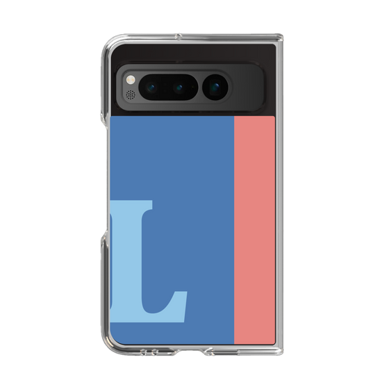 Clear Case［ Original - initial color line - L blue ］