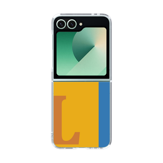 Clear Case［ オリジナル - initial color line - L orange ］