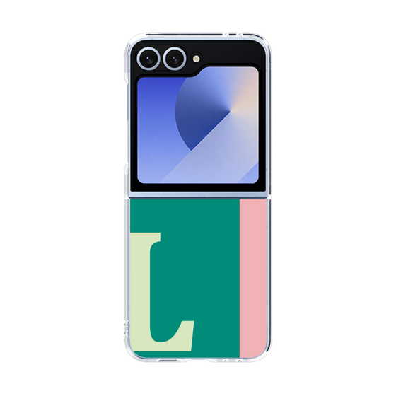 Clear Case［ オリジナル - initial color line - L green ］