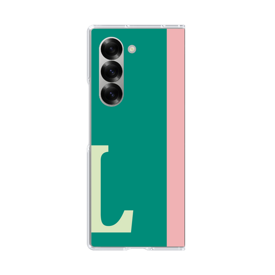 Clear Case［ オリジナル - initial color line - L green ］