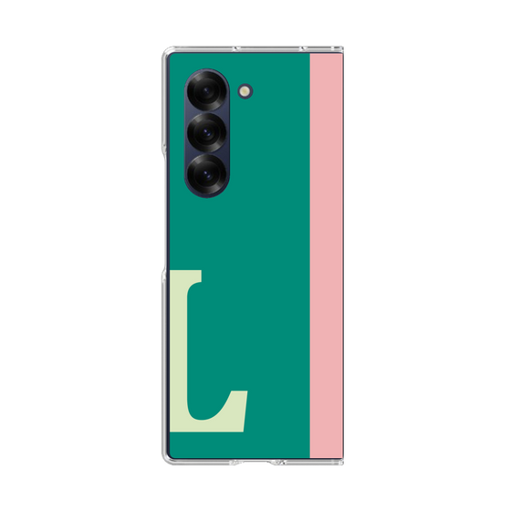 Clear Case［ オリジナル - initial color line - L green ］