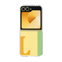 Clear Case［ オリジナル - initial color line - L yellow ］