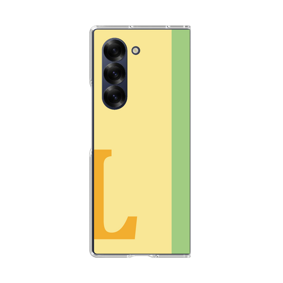 Clear Case［ オリジナル - initial color line - L yellow ］
