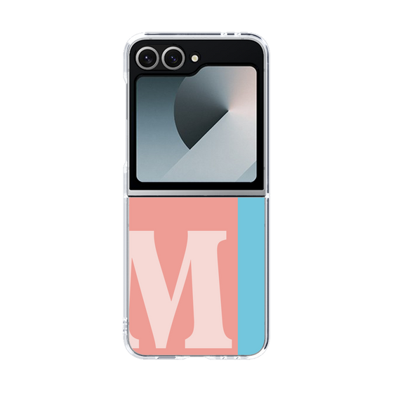 Clear Case［ オリジナル - initial color line - M pink ］