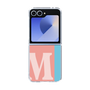 Clear Case［ オリジナル - initial color line - M pink ］