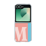 Clear Case［ オリジナル - initial color line - M pink ］
