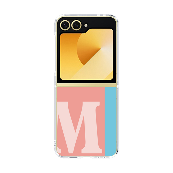 Clear Case［ オリジナル - initial color line - M pink ］