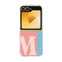 Clear Case［ オリジナル - initial color line - M pink ］