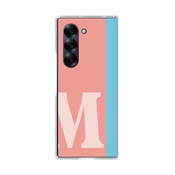 Clear Case［ オリジナル - initial color line - M pink ］