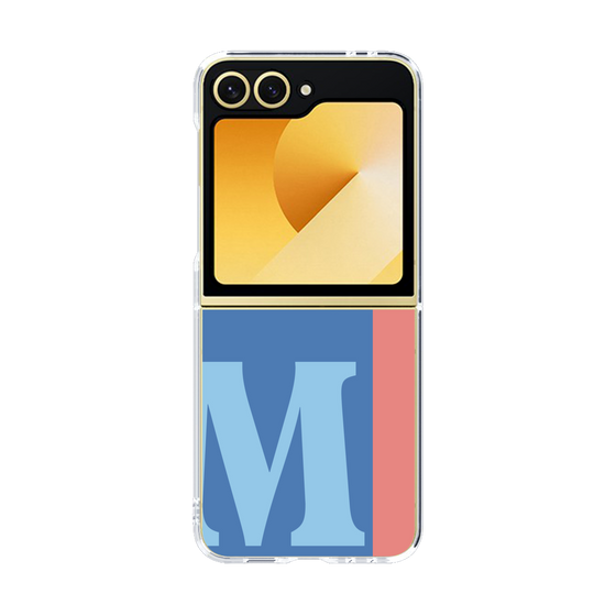 Clear Case［ オリジナル - initial color line - M blue ］