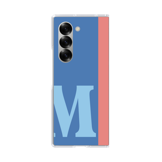 Clear Case［ オリジナル - initial color line - M blue ］