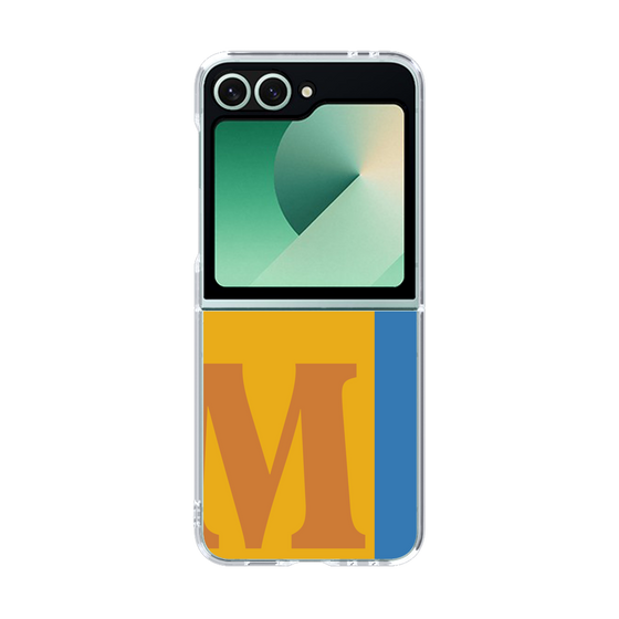 Clear Case［ オリジナル - initial color line - M orange ］