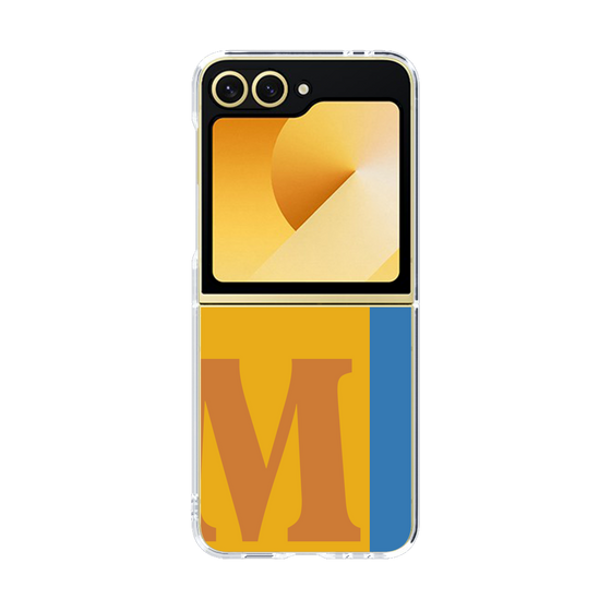 Clear Case［ オリジナル - initial color line - M orange ］