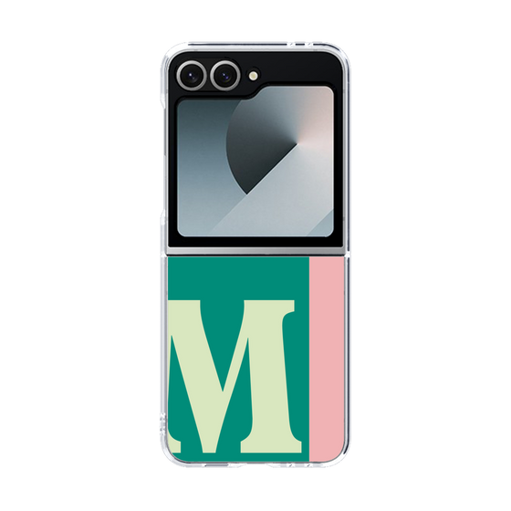 Clear Case［ オリジナル - initial color line - M green ］