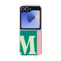 Clear Case［ オリジナル - initial color line - M green ］