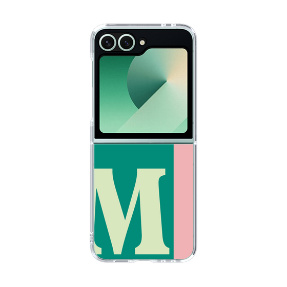 Clear Case［ オリジナル - initial color line - M green ］