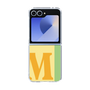 Clear Case［ オリジナル - initial color line - M yellow ］