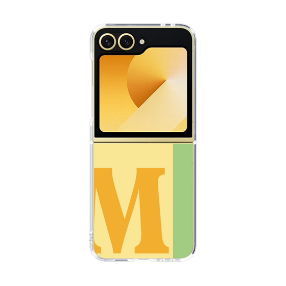 Clear Case［ オリジナル - initial color line - M yellow ］