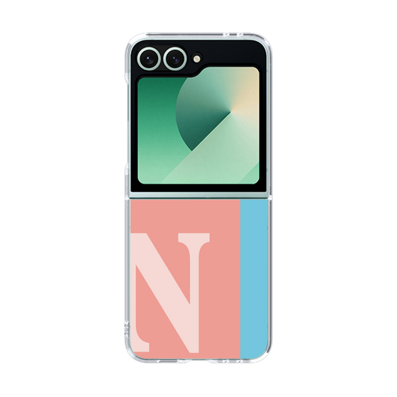 Clear Case［ オリジナル - initial color line - N pink ］