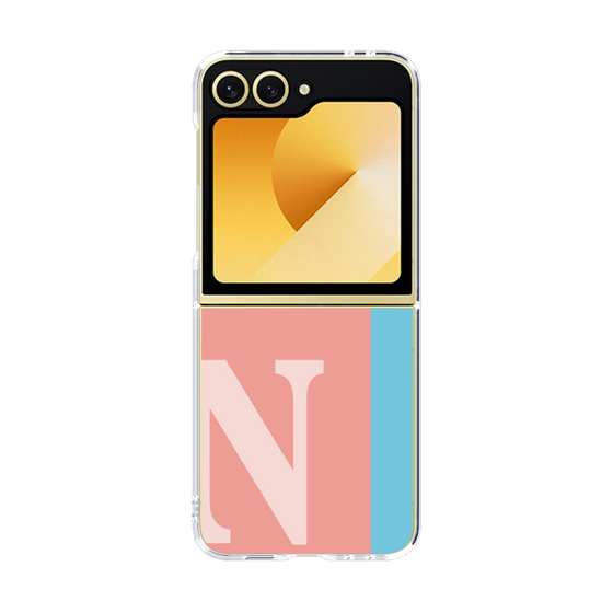 Clear Case［ オリジナル - initial color line - N pink ］