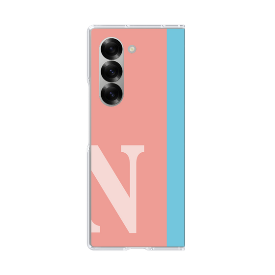 Clear Case［ オリジナル - initial color line - N pink ］