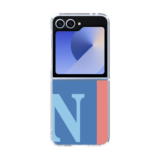 Clear Case［ オリジナル - initial color line - N blue ］