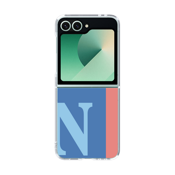 Clear Case［ オリジナル - initial color line - N blue ］