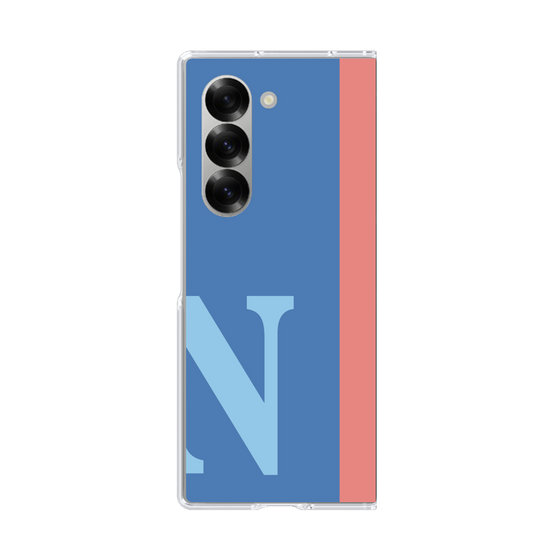 Clear Case［ オリジナル - initial color line - N blue ］