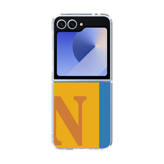 Clear Case［ オリジナル - initial color line - N orange ］