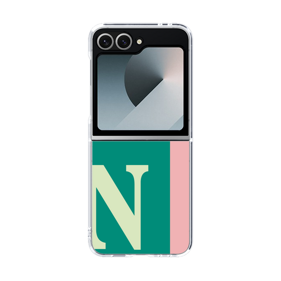 Clear Case［ オリジナル - initial color line - N green ］