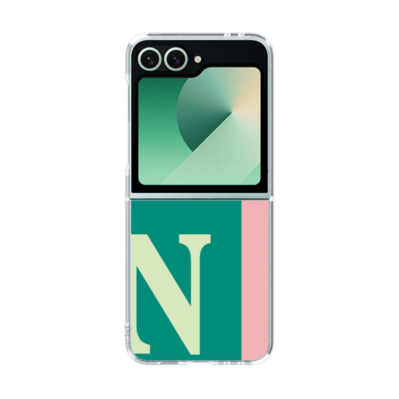 Clear Case［ オリジナル - initial color line - N green ］