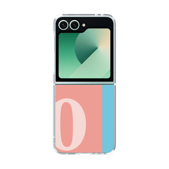Clear Case［ オリジナル - initial color line - O pink ］