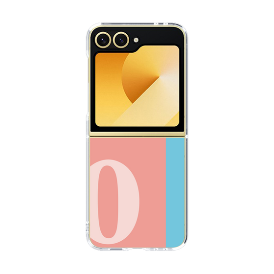 Clear Case［ オリジナル - initial color line - O pink ］
