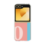 Clear Case［ オリジナル - initial color line - O pink ］