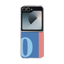 Clear Case［ オリジナル - initial color line - O blue ］