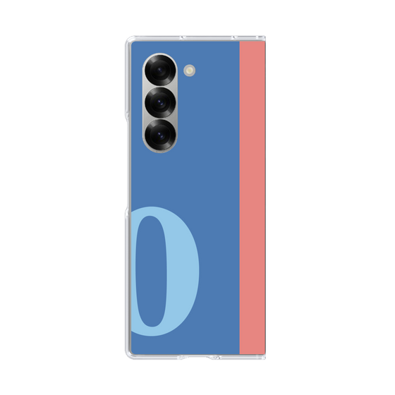Clear Case［ オリジナル - initial color line - O blue ］