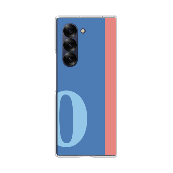Clear Case［ オリジナル - initial color line - O blue ］