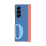 Clear Case［ オリジナル - initial color line - O blue ］