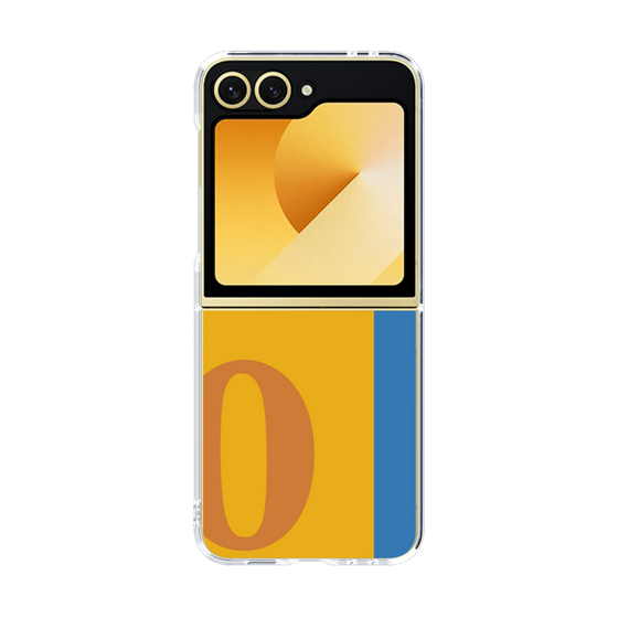 Clear Case［ オリジナル - initial color line - O orange ］