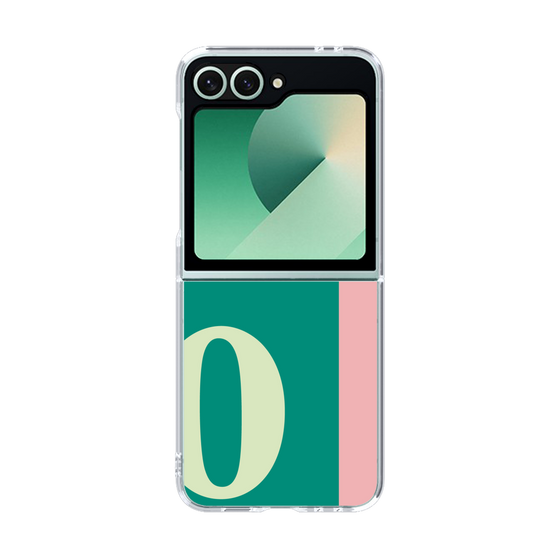 Clear Case［ オリジナル - initial color line - O green ］