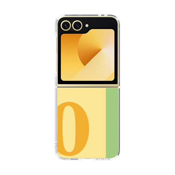 Clear Case［ オリジナル - initial color line - O yellow ］