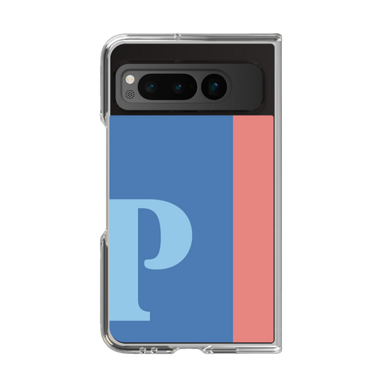Clear Case［ Original - initial color line - P blue ］