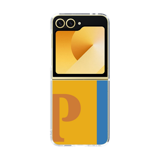 Clear Case［ オリジナル - initial color line - P orange ］