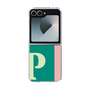 Clear Case［ オリジナル - initial color line - P green ］