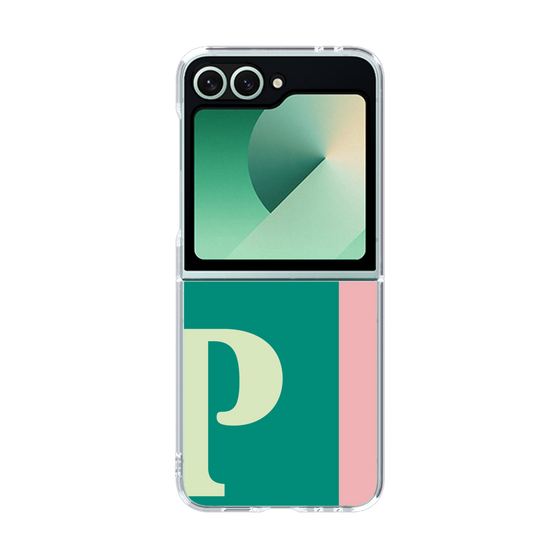 Clear Case［ オリジナル - initial color line - P green ］