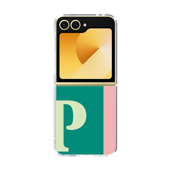 Clear Case［ オリジナル - initial color line - P green ］